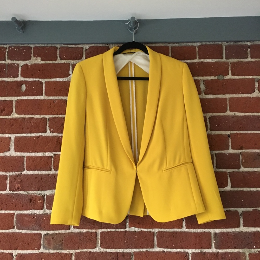 Rag & Bone RARE Yellow Blazer